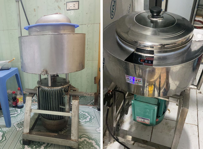 máy xay giò sống cũ nhược điểm